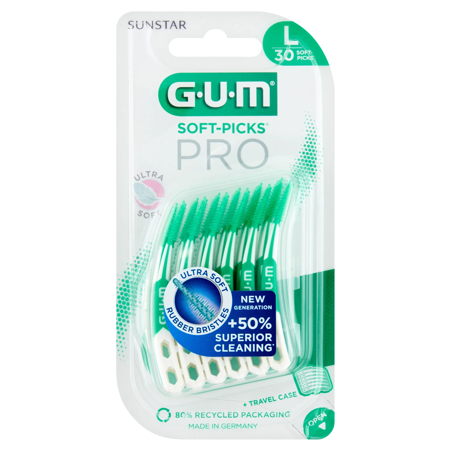 Sunstar Sunstar GUM Soft-Picks PRO Szczoteczki międzyzębowe L, 30 szt.