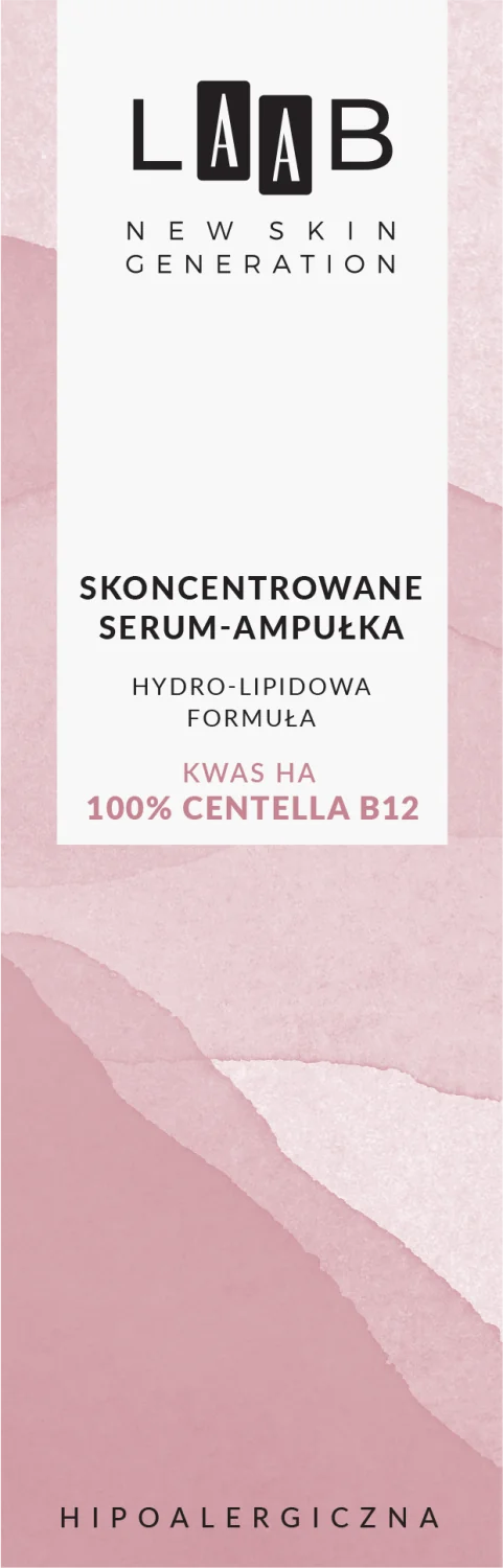 AA Laab 100% Centella B12 skoncentrowane serum-ampułka nawilżająco-odbudowujące, 30 ml
