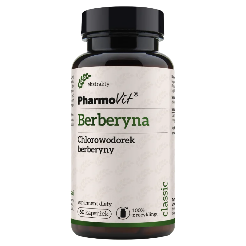 Berberyna Pharmovit 60 kapsułek