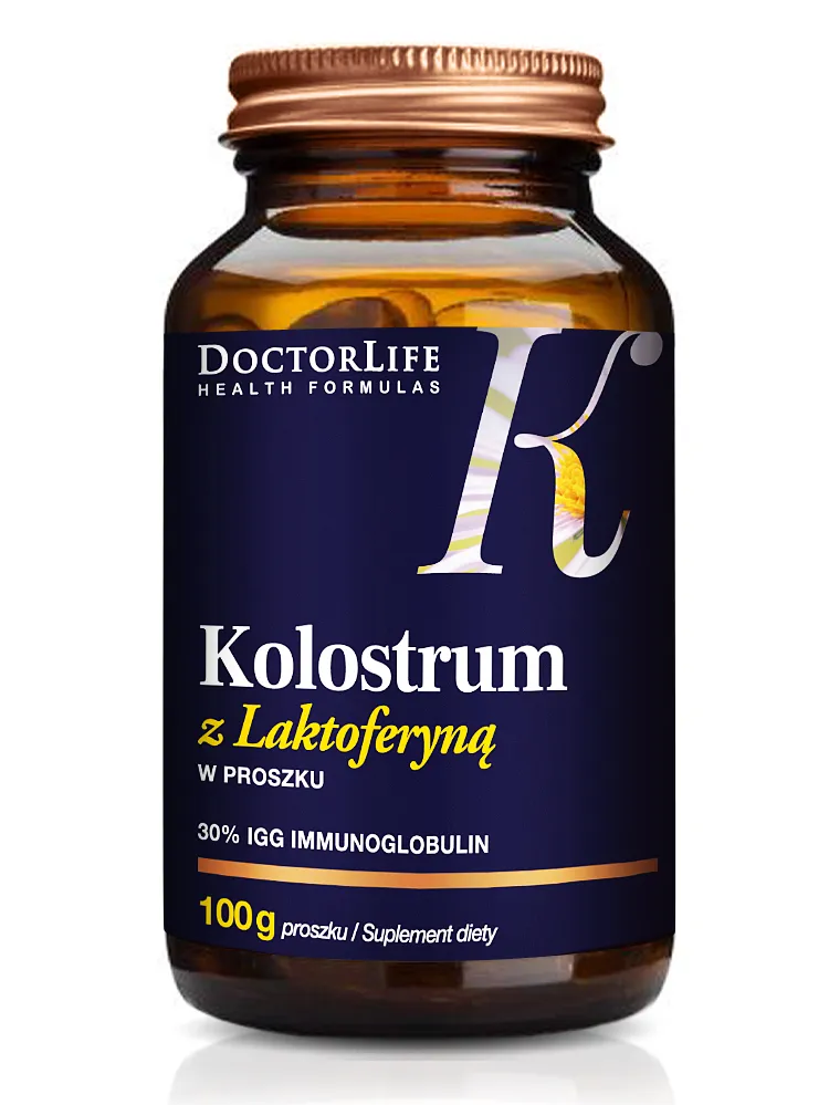 Doctor Life Kolostrum z laktoferyną w proszku, 100 g