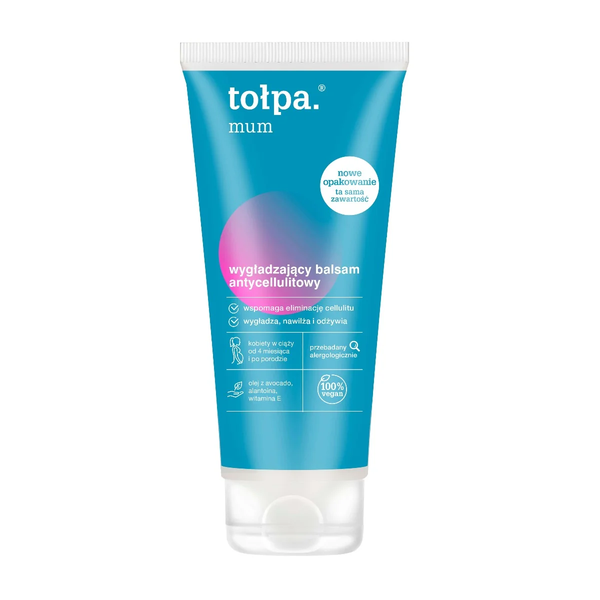 Tołpa Mum balsam wygładzająco-antycellulitowy, 200 ml