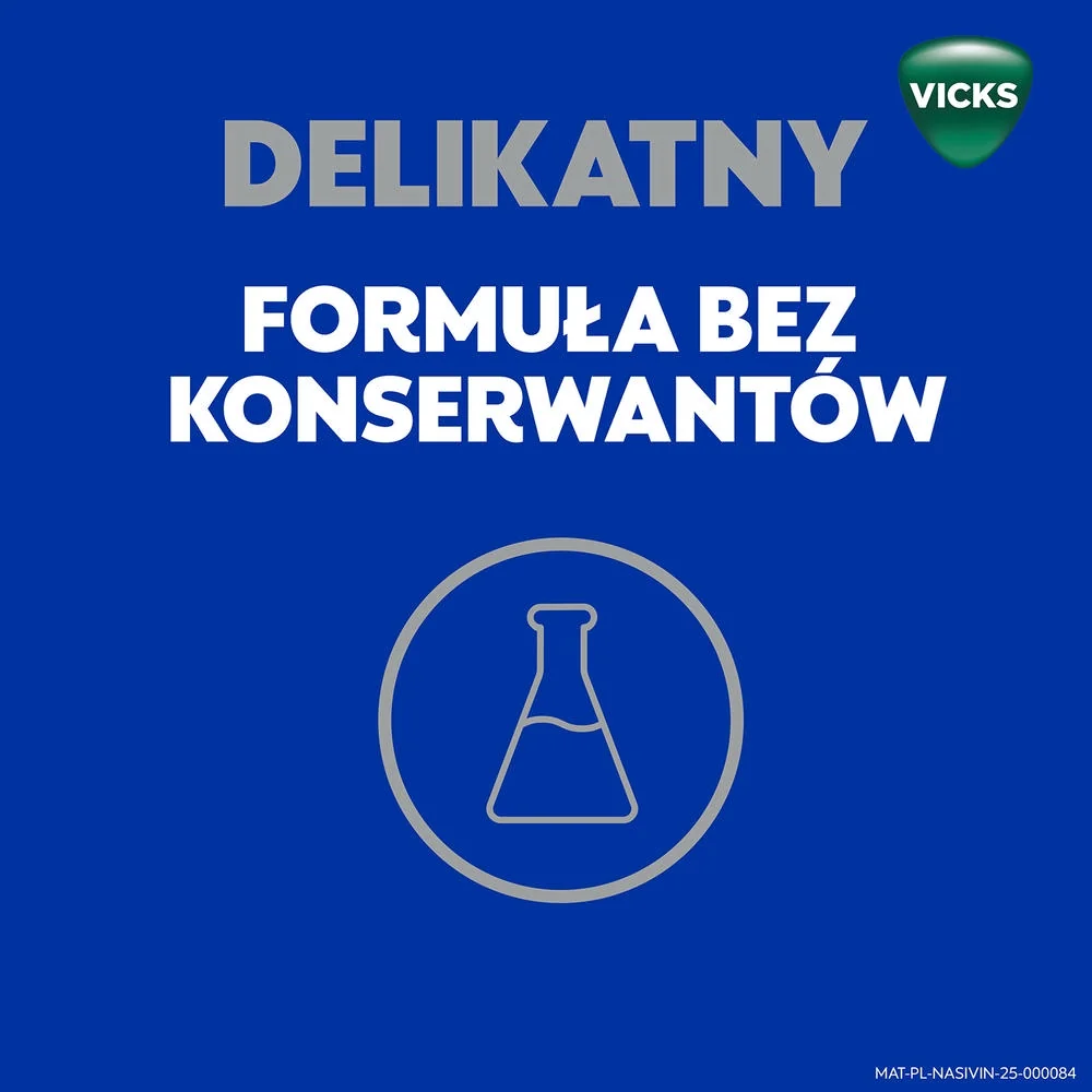Nasivin Vicks Classic 0,5 mg/ml, aerozol do nosa, 10 ml