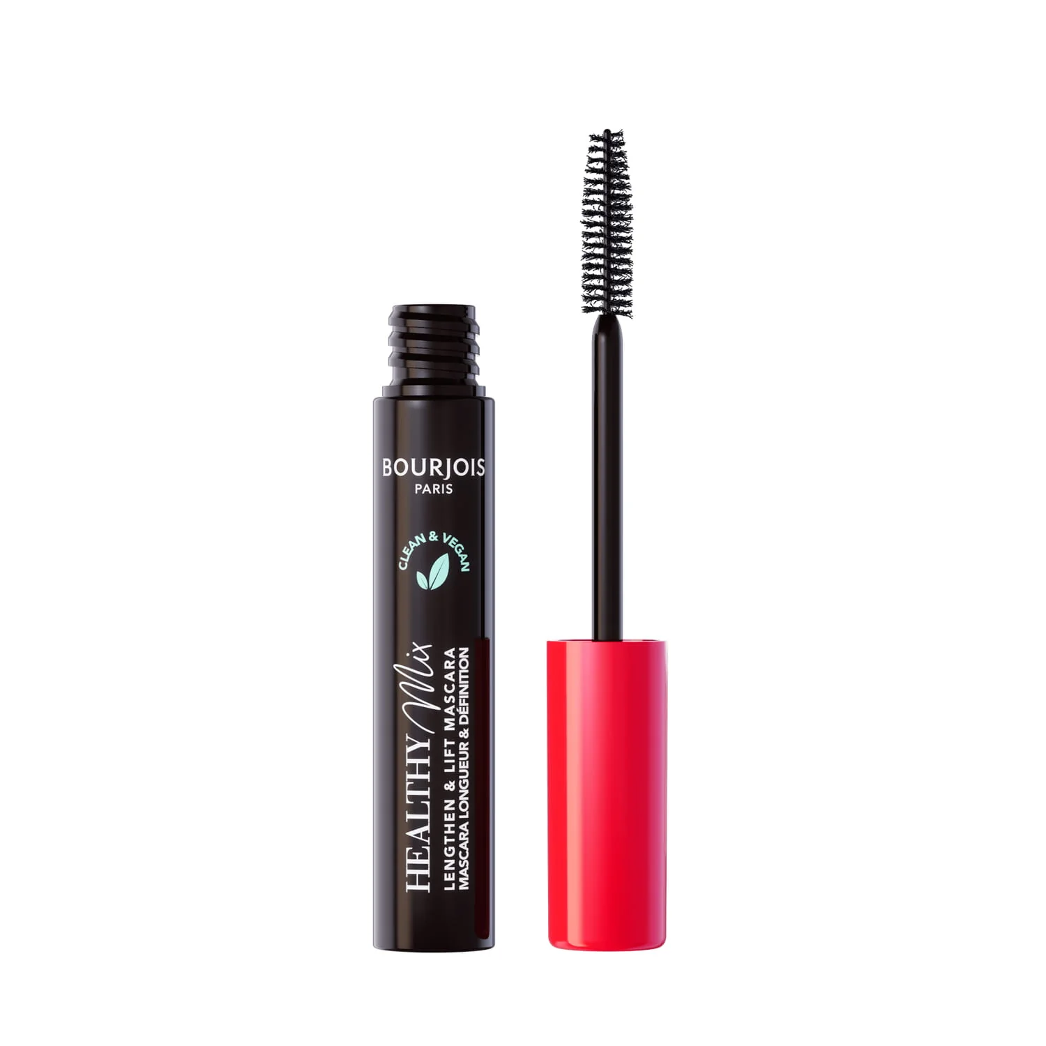 Bourjois Healthy Mix Clean tusz do rzęs wydłużający 001 Ultra Black, 7 ml