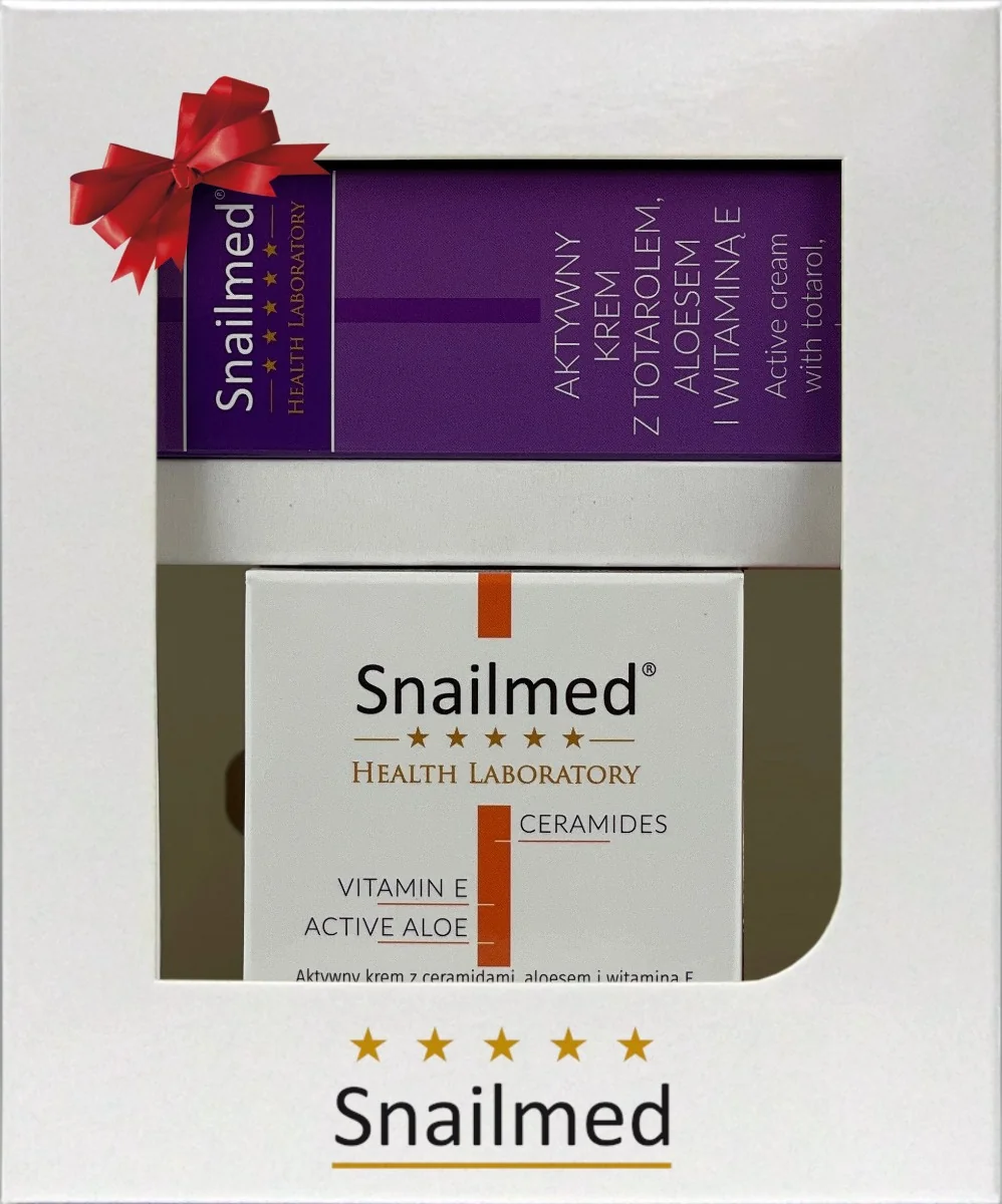 Snailmed kompleksowa kuracja do pielęgnacji twarzy zestaw nr 1, 30 ml + 30 ml
