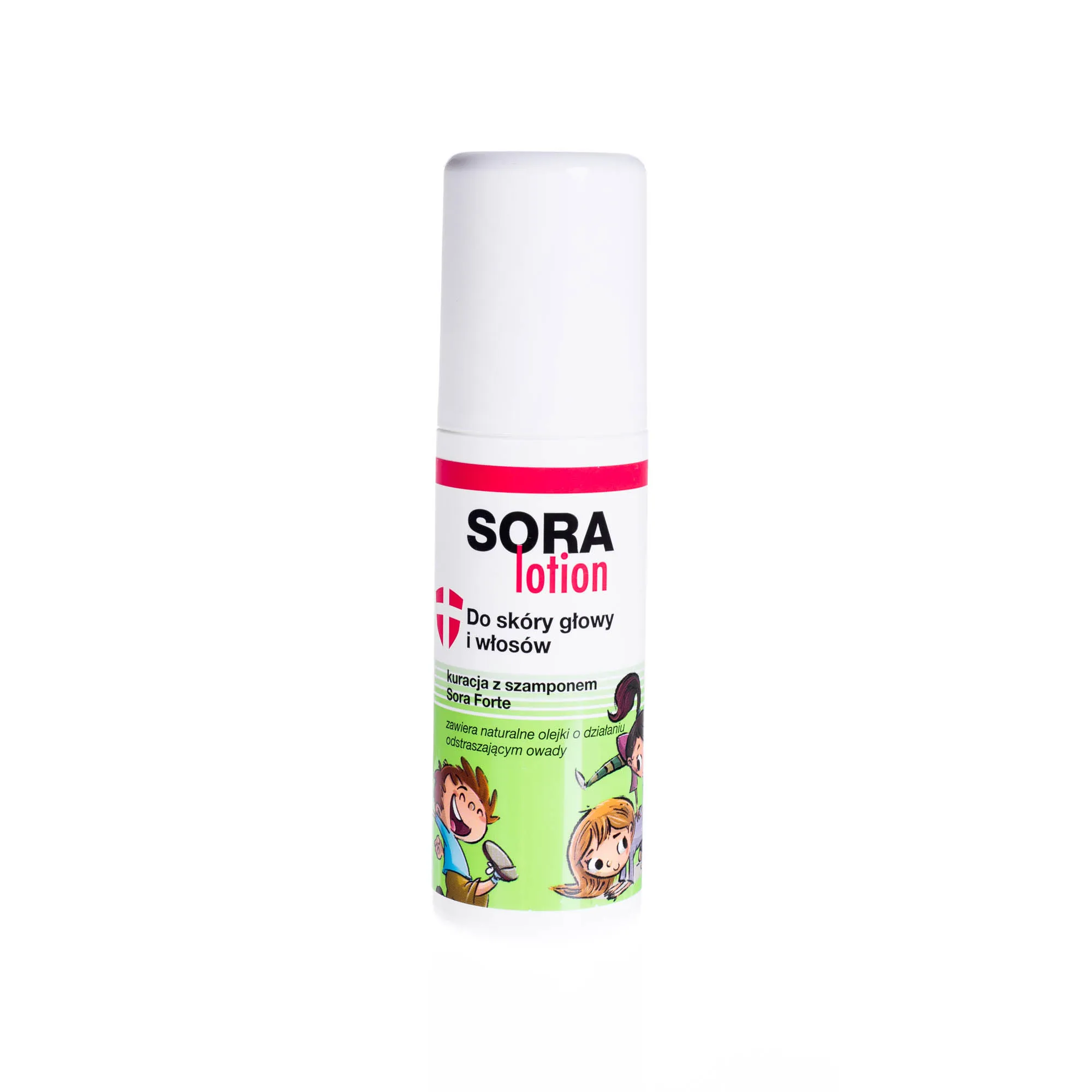 Sora Lotion do skóry głowy i włosów, 100 ml 