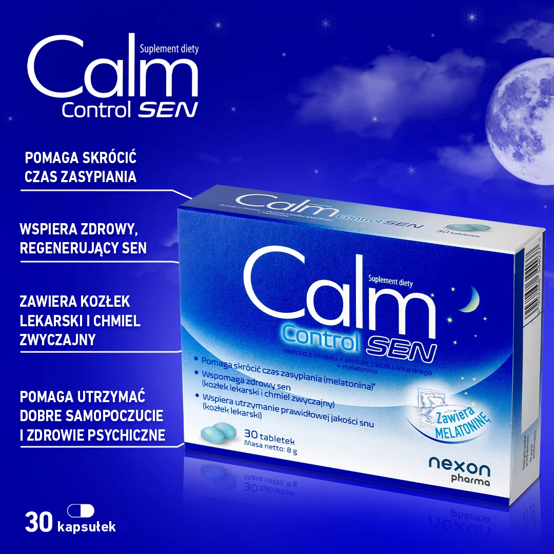 Calm Control Sen 30 tabletek