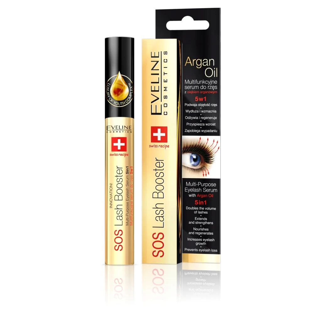Eveline Cosmetics SOS Lash Booster serum do rzęs, 10 ml