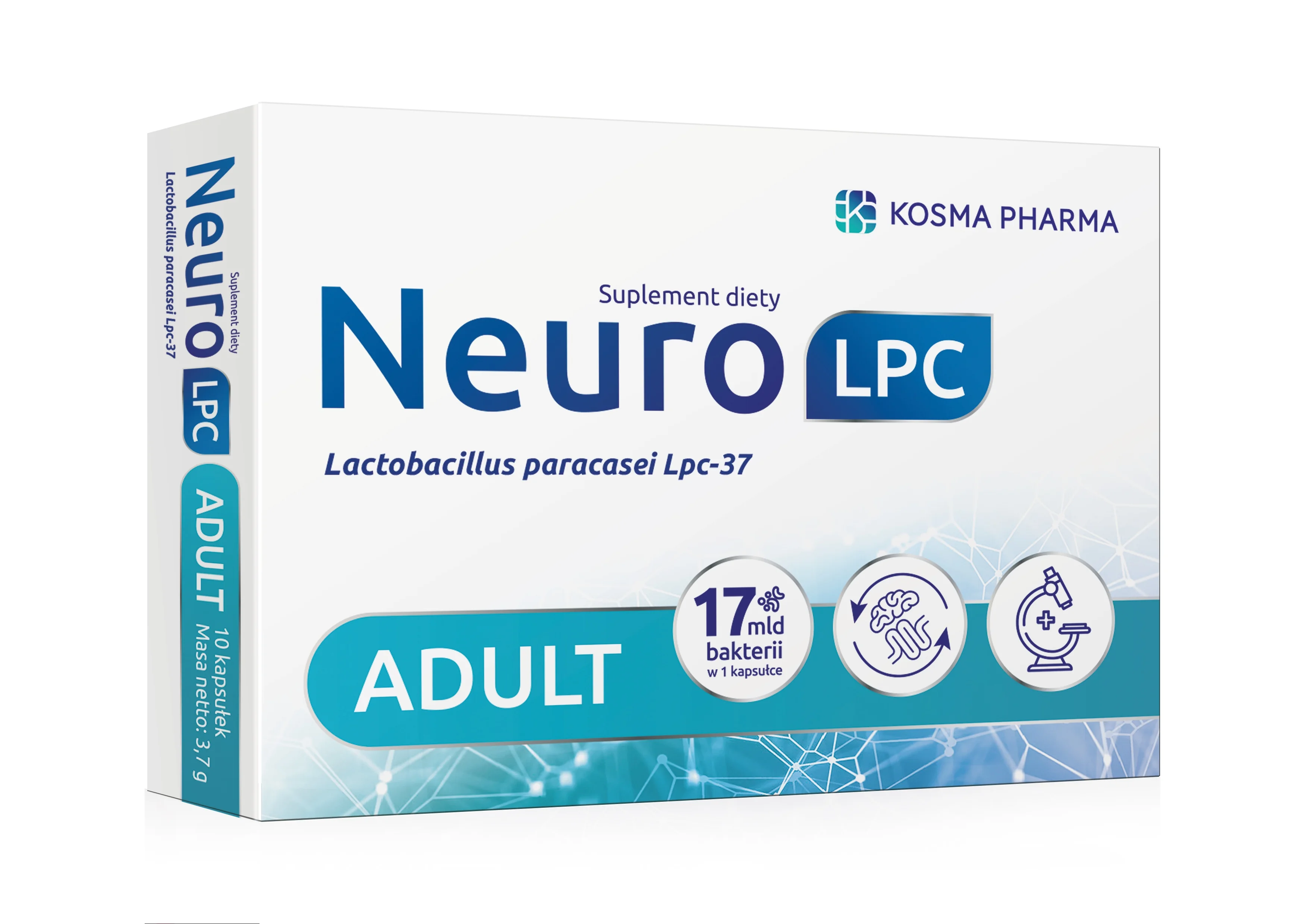 NeuroLPC Adult 10 kapsułek