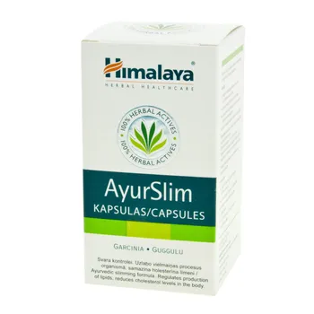 Himalaya Ayurslim, suplement diety, 60 kapsułek 