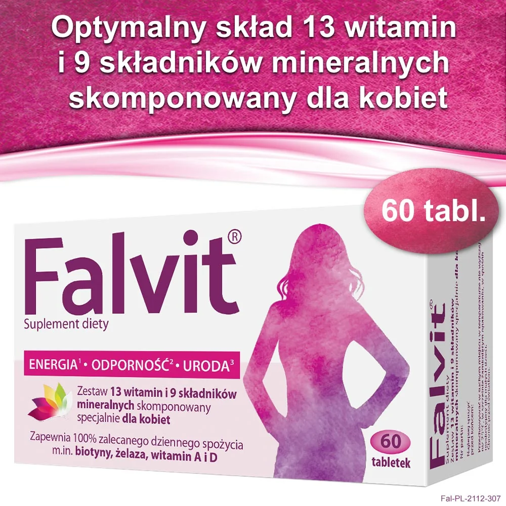Falvit 60 tabletek drażowanych