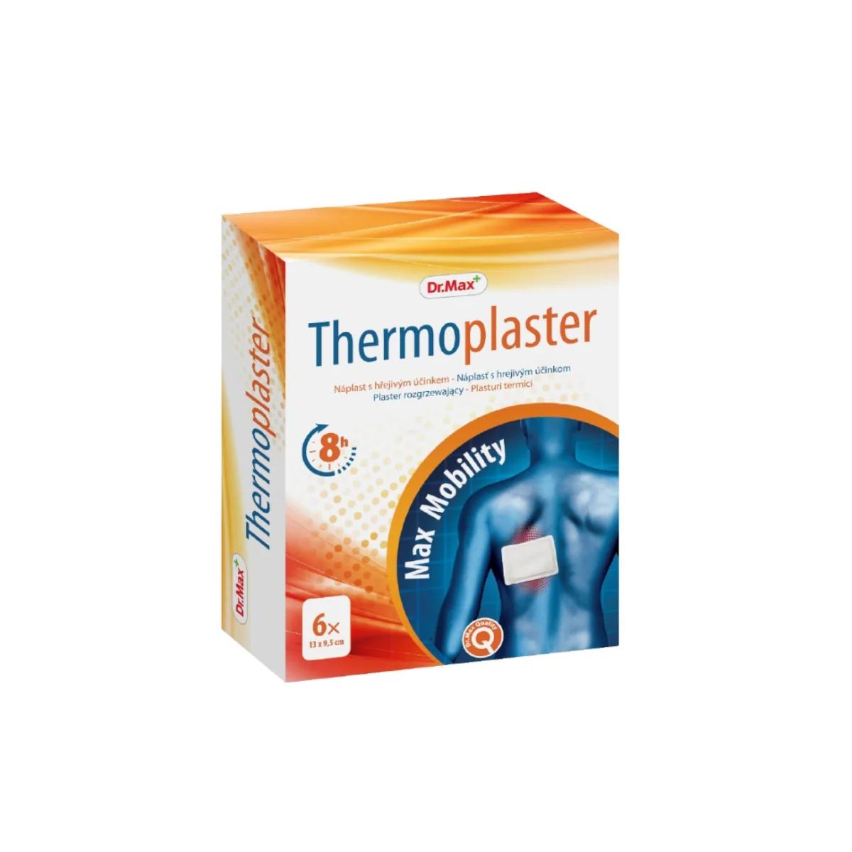 Dr.Max Thermoplaster plaster rozgrzewający, 6 szt.