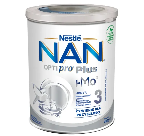 Nestle NAN Optipro Plus 3 HM-O 800 g, mleko modyfikowane powyżej 1 roku