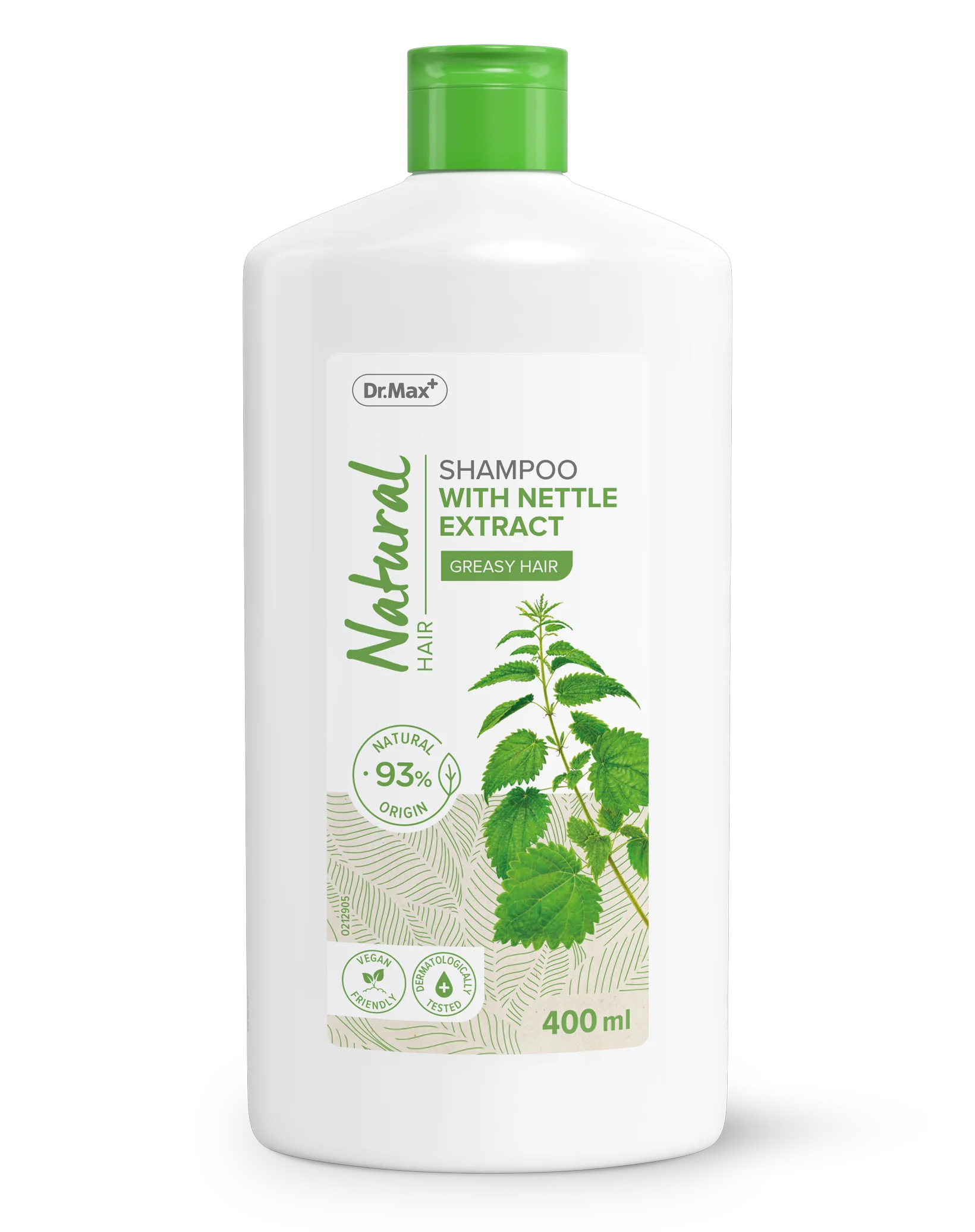 Natural Hair Dr. Max szampon z pokrzywą, 400 ml