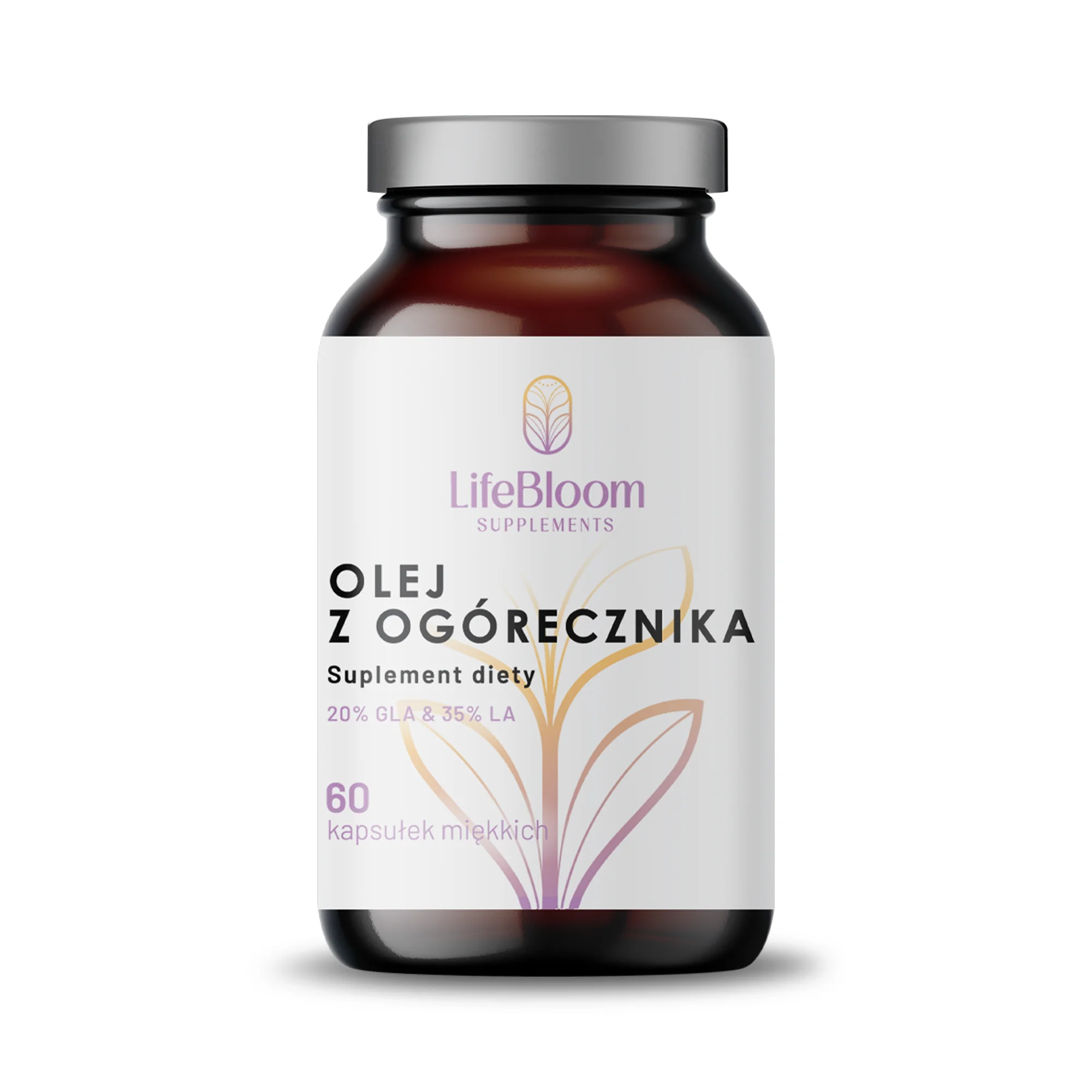 LifeBloom Olej z Ogórecznika 60 kapsułek
