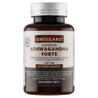 Singularis Superior, Ashwagandha Forte 620mg, suplement diety, 60 kapsułek