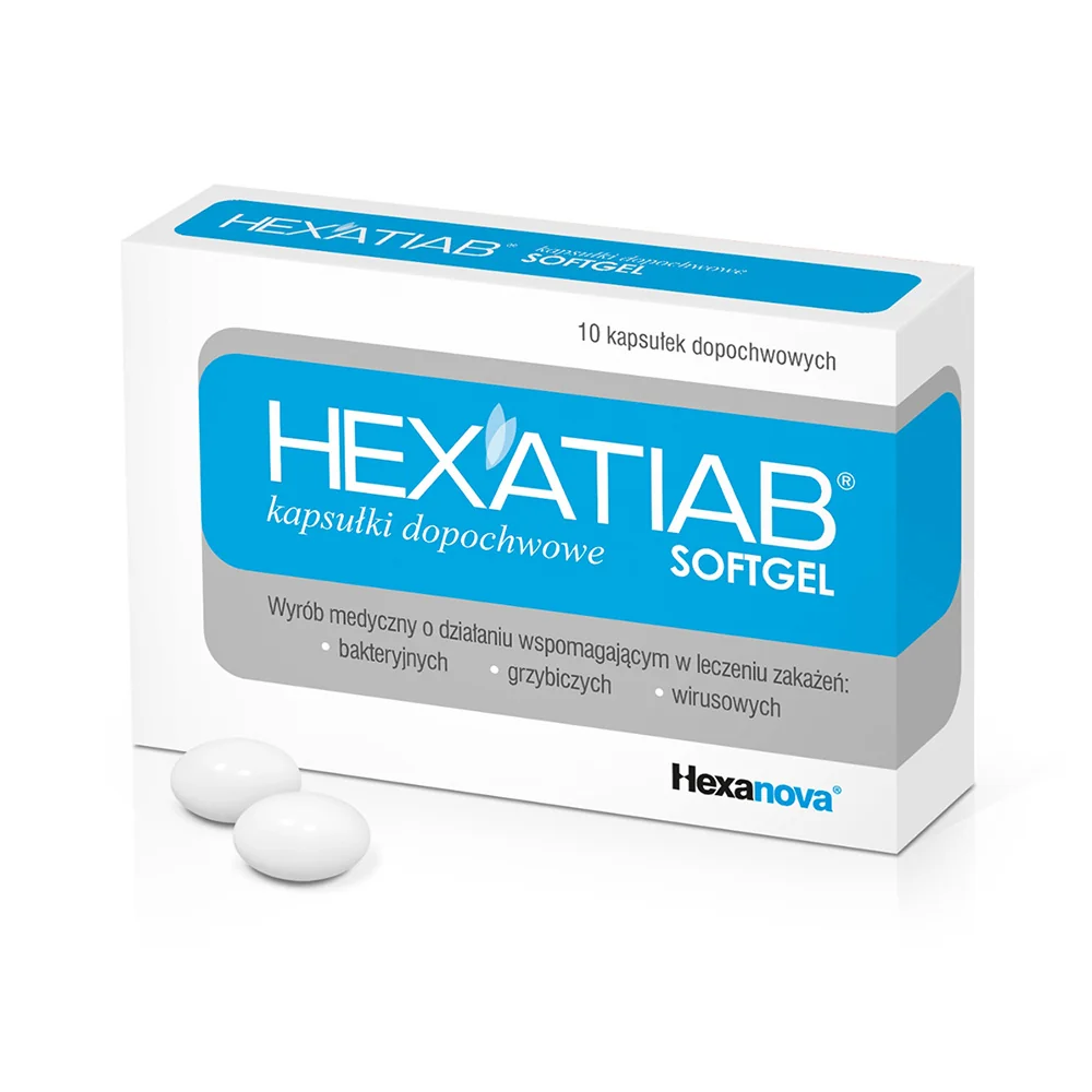 Hexatiab 10 kapsułek dopochwowych