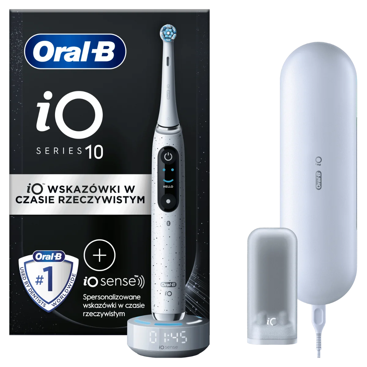 Oral-B iO 10 White szczoteczka elektryczna, 1 sztuka