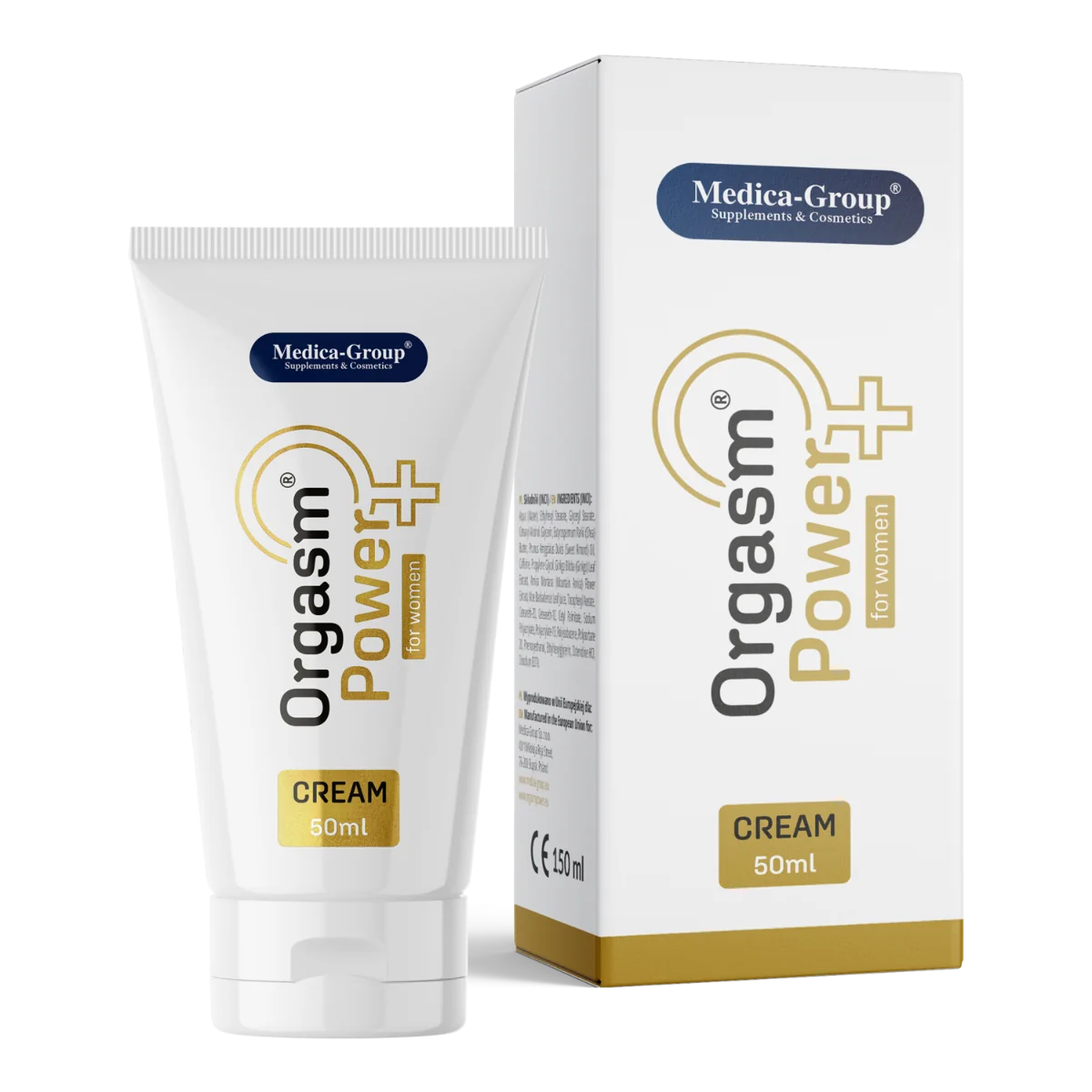 Orgasm Power Cream for Women krem intymny dla kobiet, 50 ml