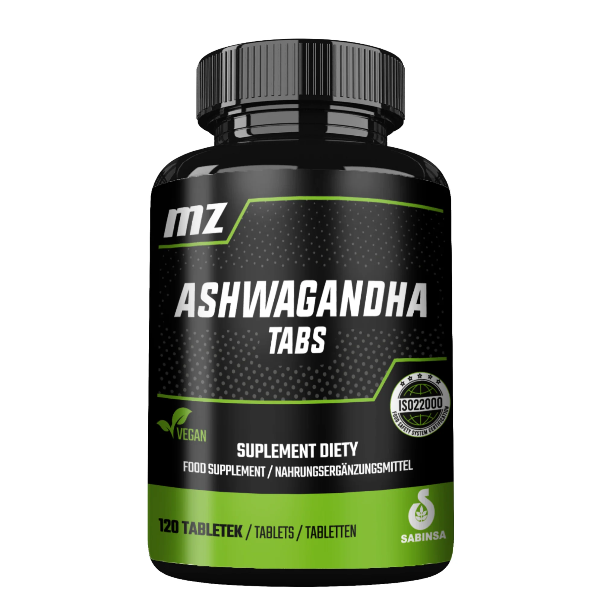 MZ Ashwagandha 120 tabletek