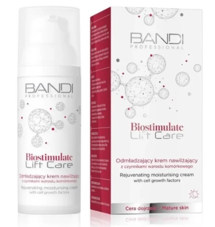 Bandi Biostimulate Lift Care odmładzający krem nawilżający z czynnikami wzrostu komórkowego, 50 ml