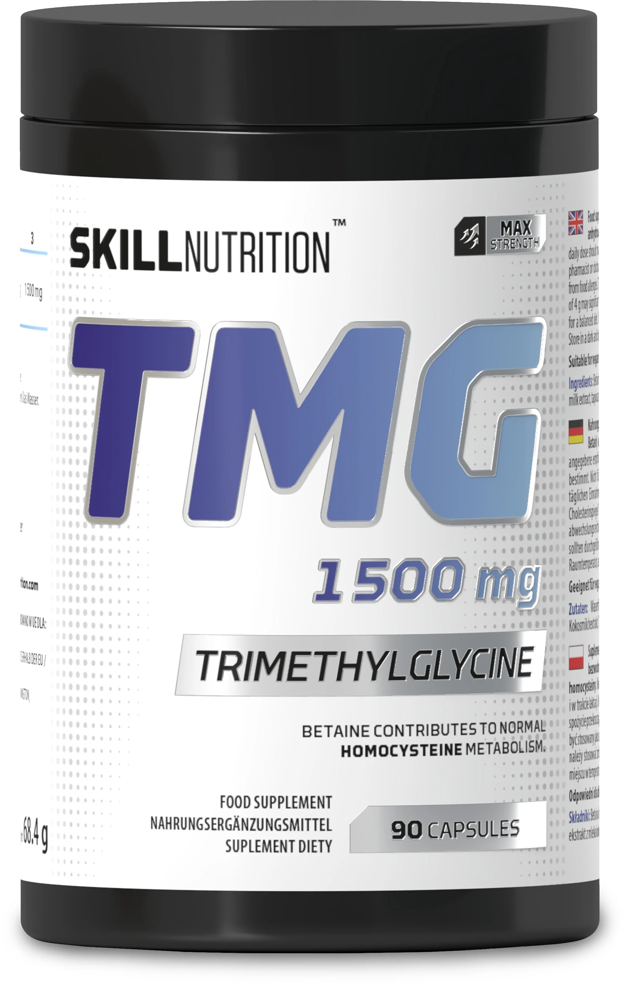 Skill TMG 1500 mg 90 kapsułek wegańskich