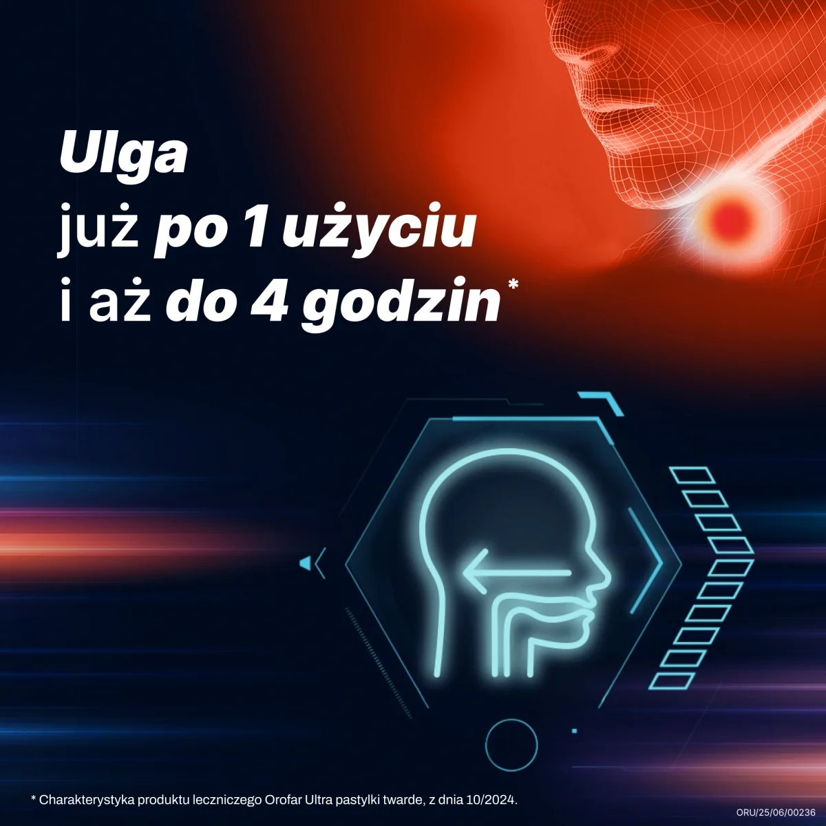 Orofar Ultra 8,75 mg 24 pastylki twarde