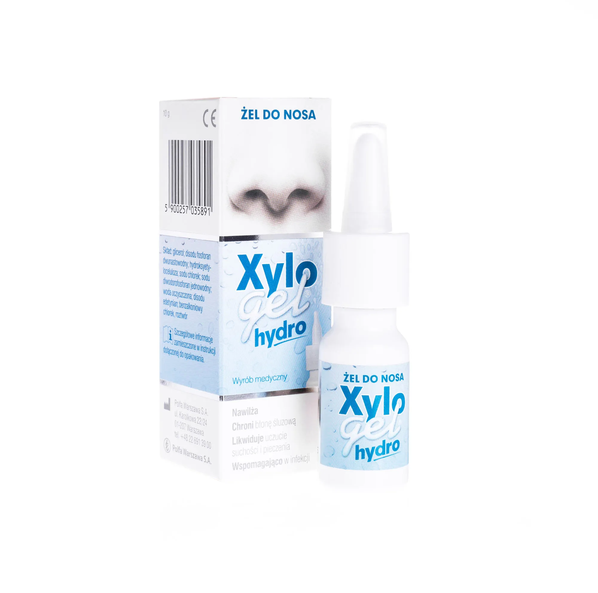 Xylogel Hydro, żel do nosa, 10 g 