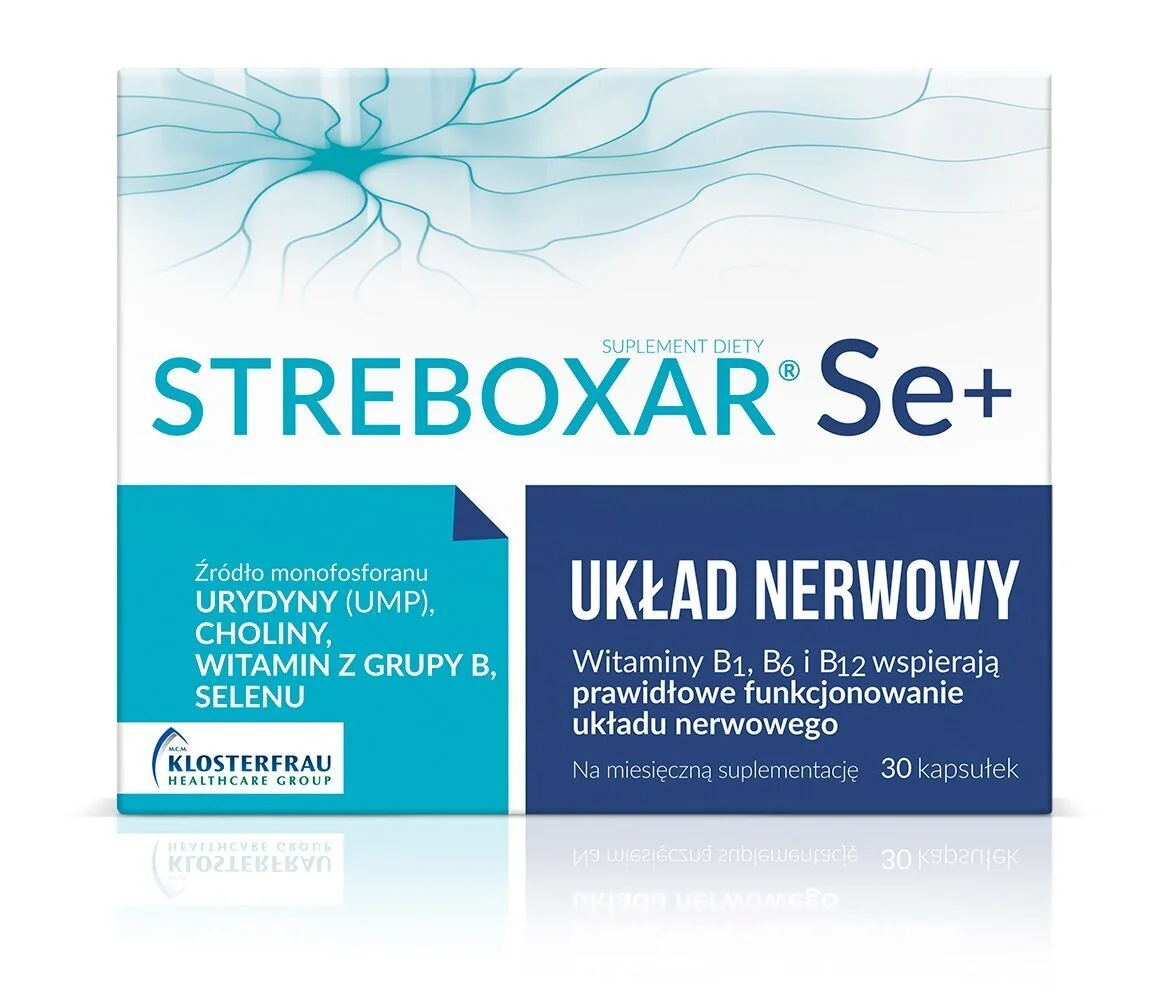 Streboxar Se+ 30 kapsułek
