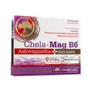 Olimp Chela – Mag B6 Ashwagandha + Żeń-szeń, suplement diety, 30 kapsułek