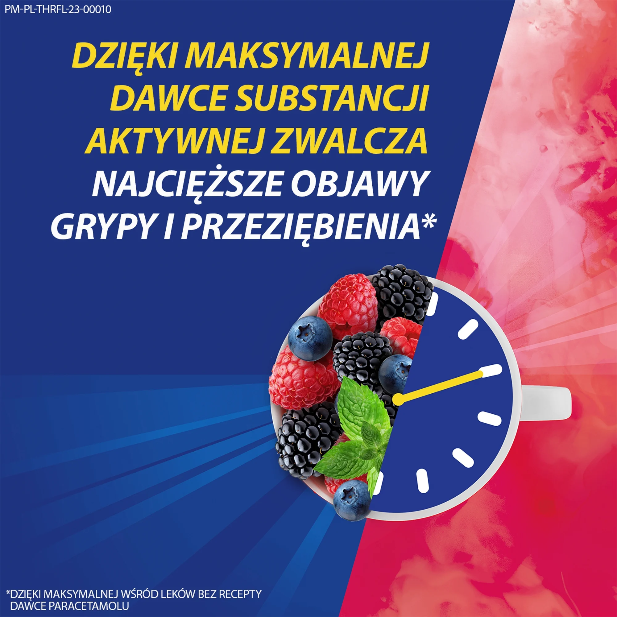 Theraflu Max Grip 1000 mg + 70 mg + 10 mg 10 saszetek