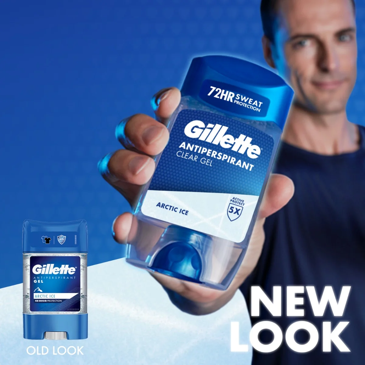 Gillette Arctic Ice antyperspirant w żelu, 70 ml