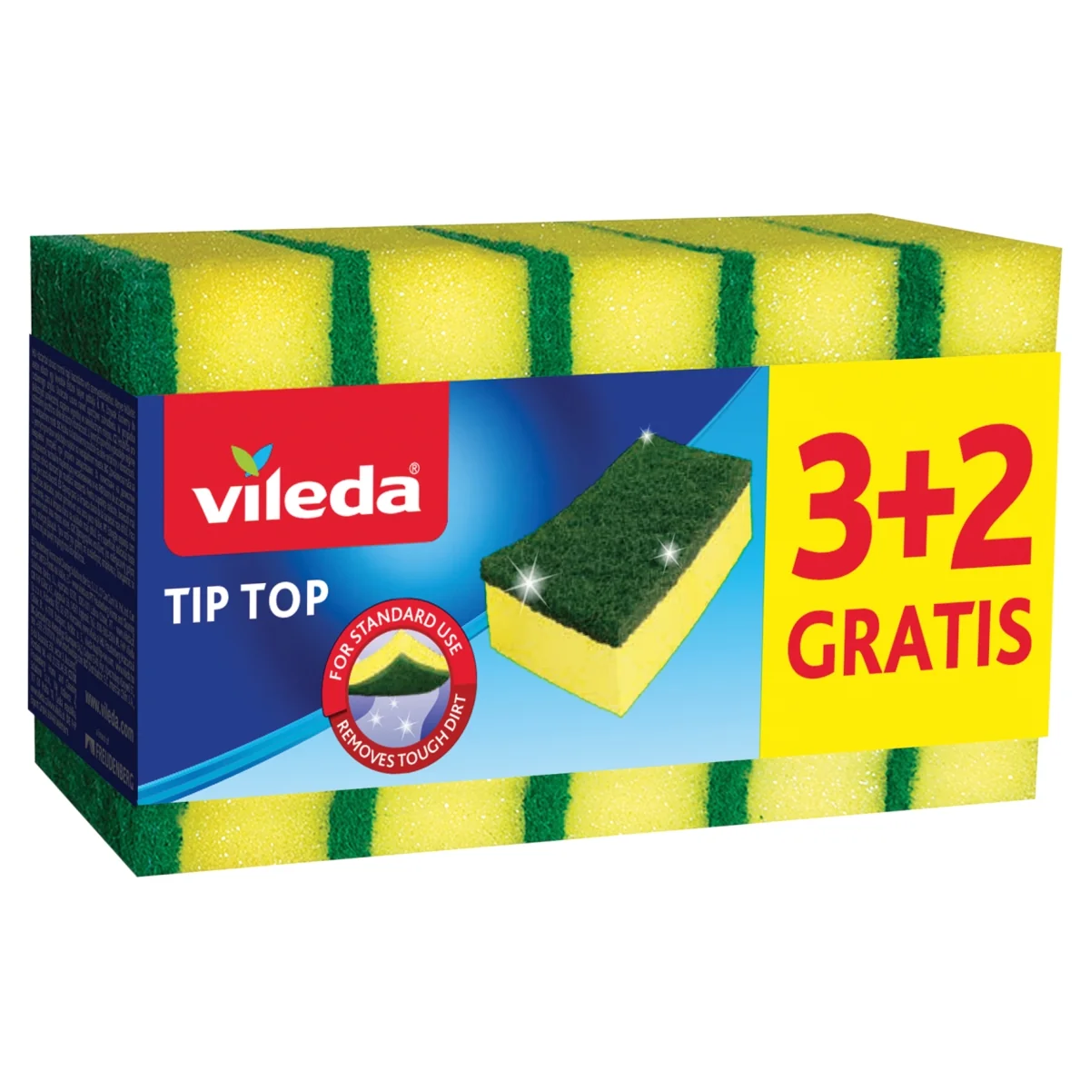 Vileda Tip-Top zmywak, 5 sztuk