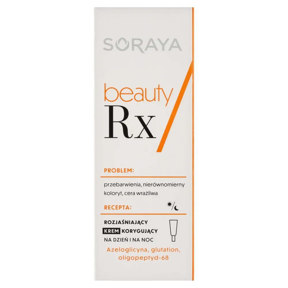 Soraya Beauty Rx rozjaśniający krem korygujący na dzień i na noc, 50 ml