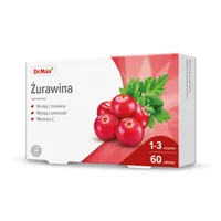 Żurawina Dr.Max, suplement diety, 60 tabletek