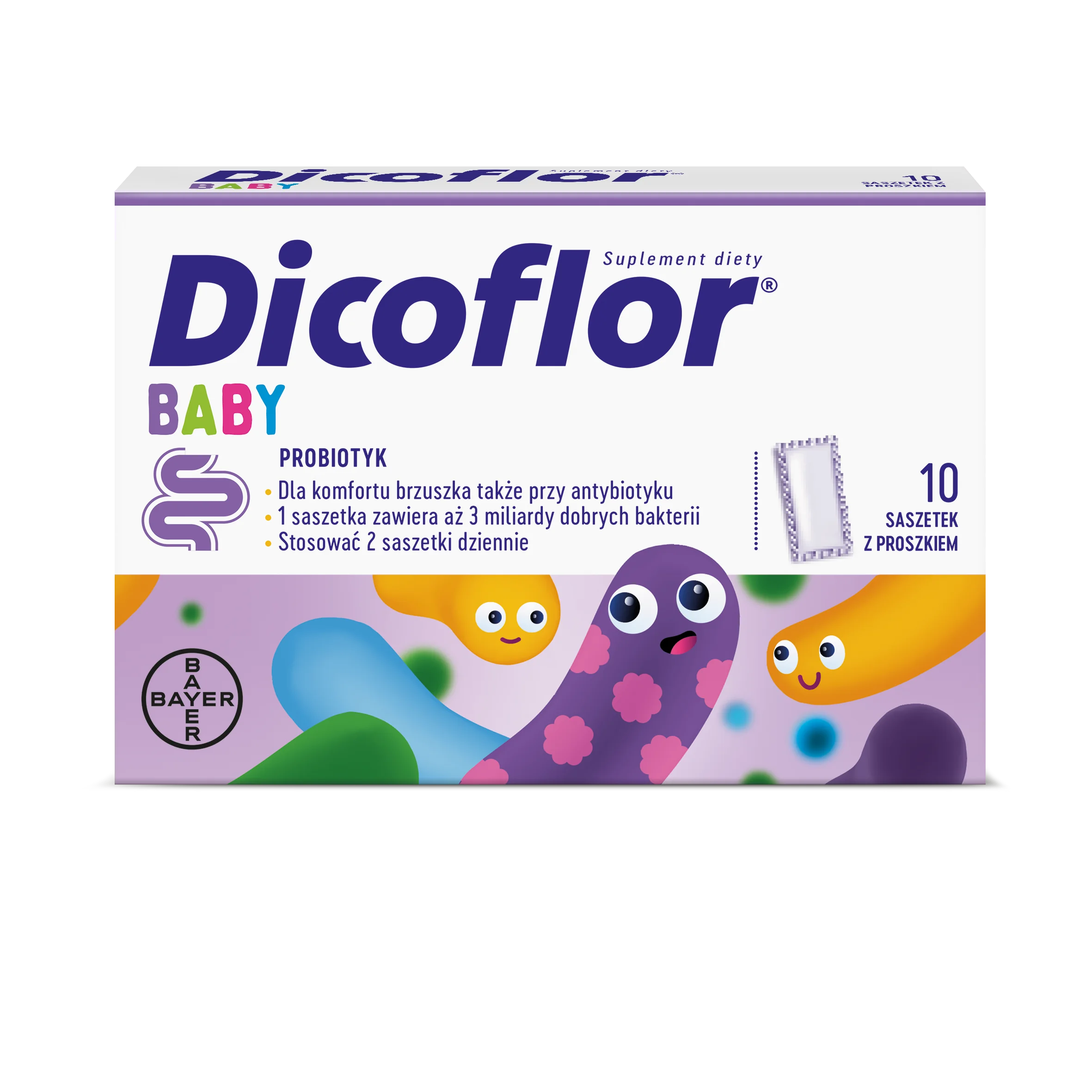 Dicoflor®​​ Baby 10 saszetek