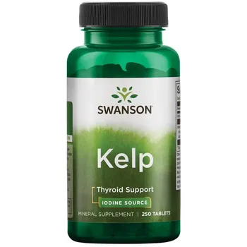 Swanson Kelp, suplement diety, 250 tabletek 
