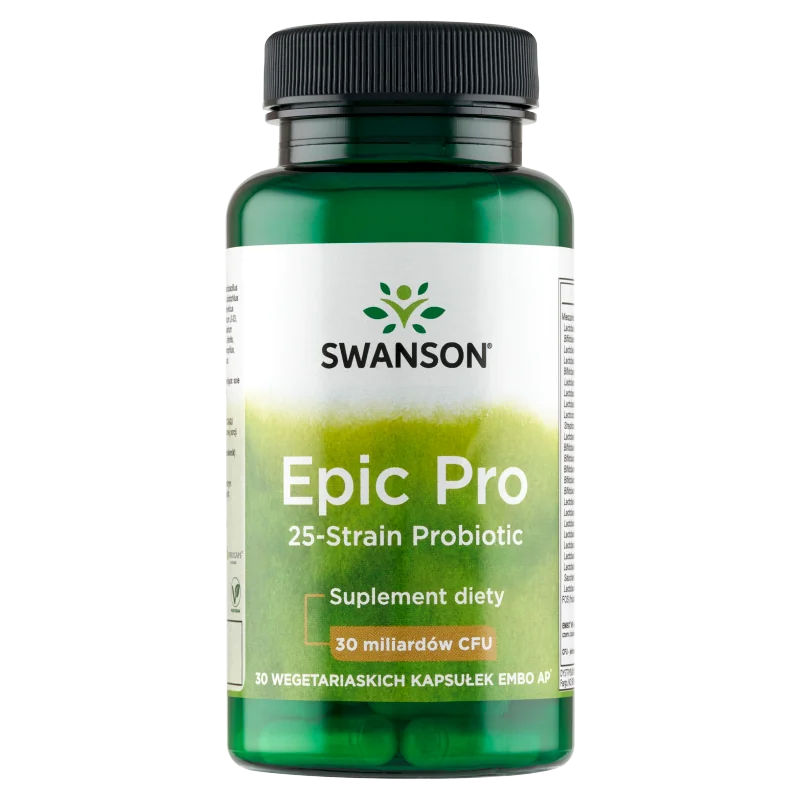 Swanson Epic pro 25, suplement diety, 30 kapsułek