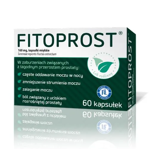 Fitoprost, 160 mg, 60 kapsułek miękkich