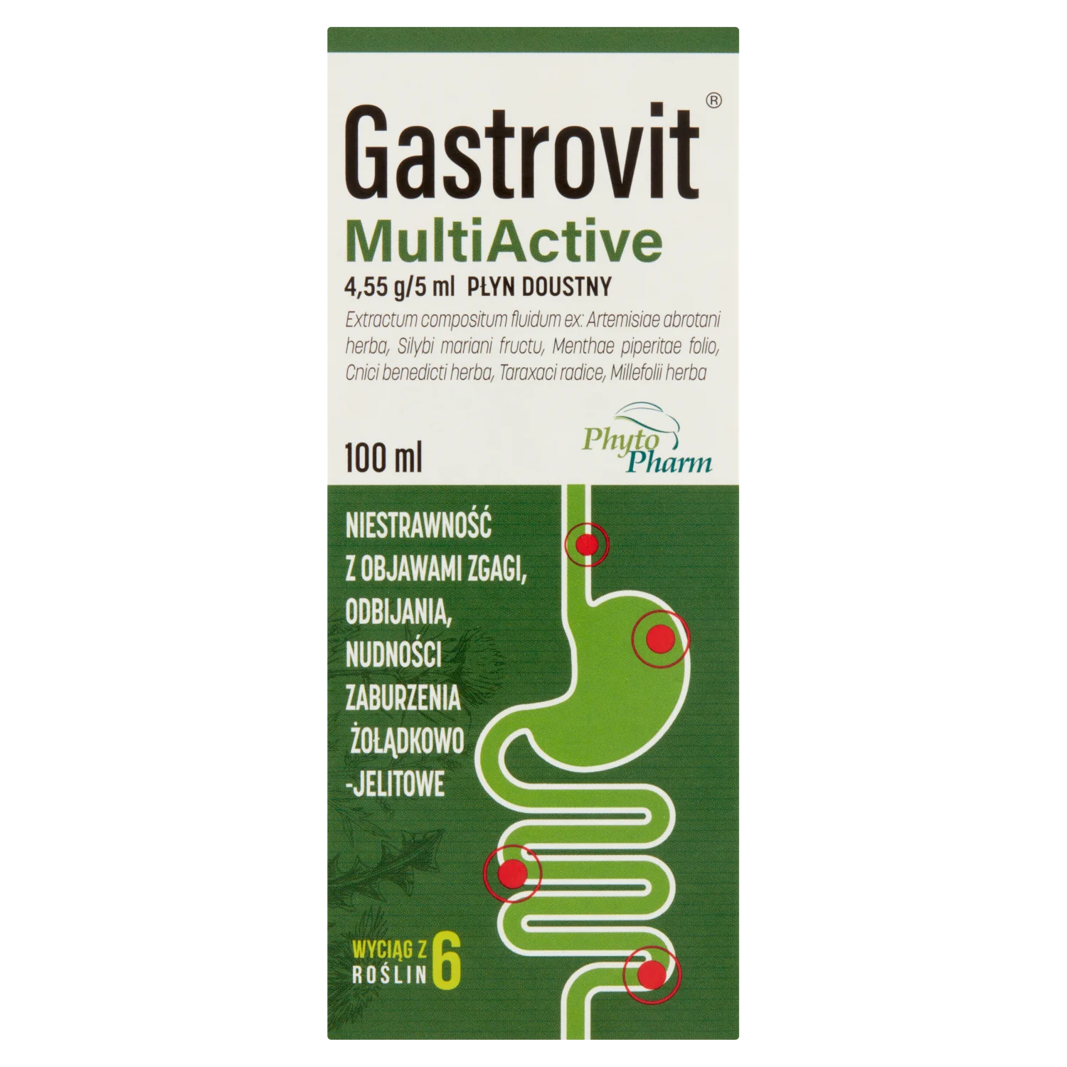 Gastrovit MultiActive 4,55 g/5 ml, płyn doustny, 100 ml