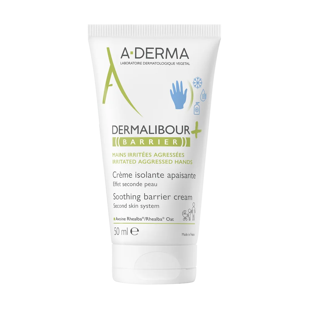 A-Derma Dermalibour + Barrier,  łagodzący krem izolujący,  50 ml