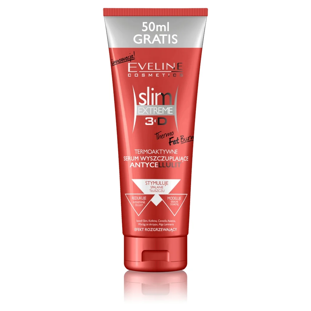 Eveline Cosmetics Slim Extreme 3D skoncentrowany termo-aktywator spalania tłuszczu, 250 ml