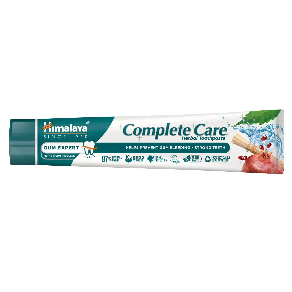 Himalaya Gum Expert ziołowa pasta do zębów na krwawiące dziąsła Complete Care, 75 ml