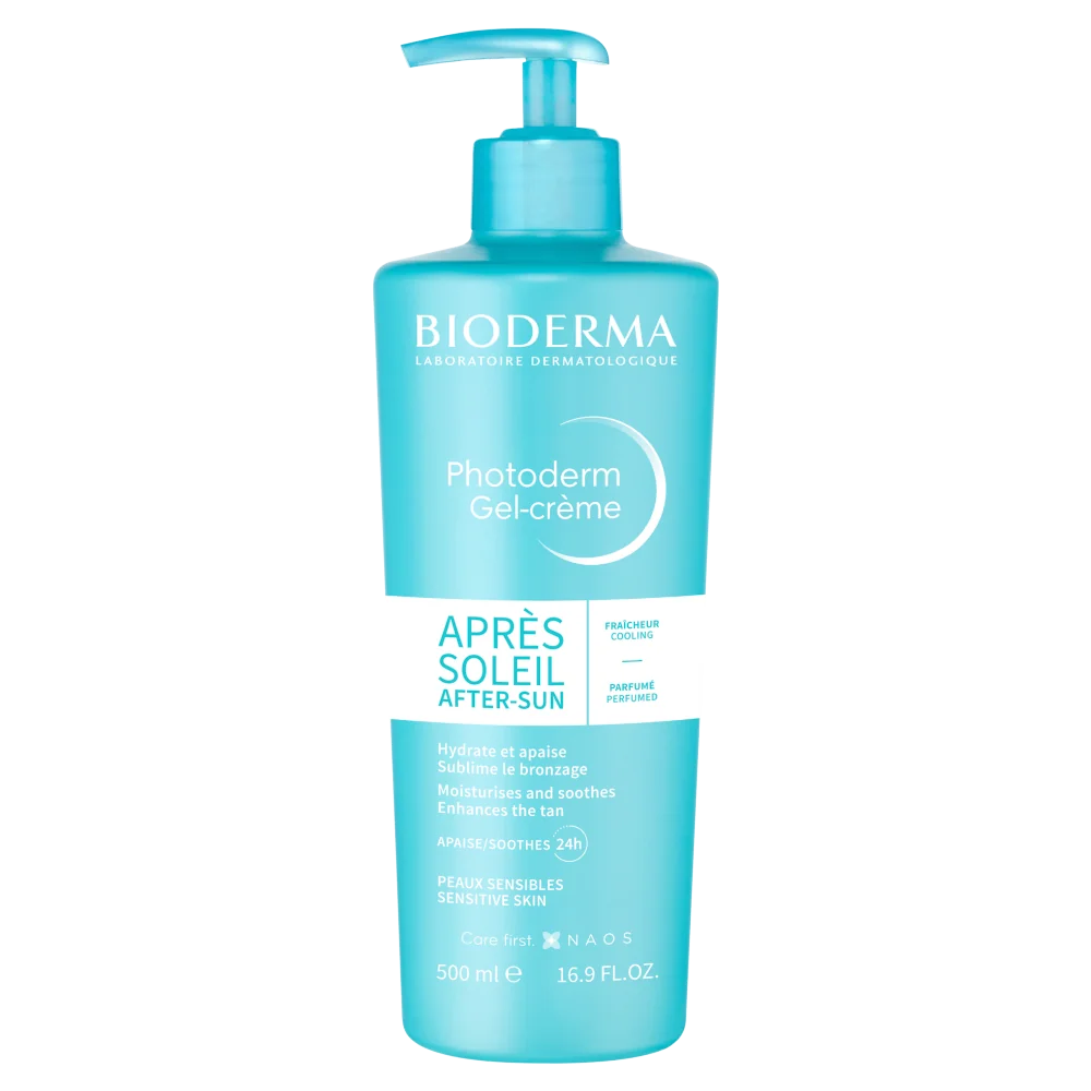 Bioderma Photoderm Gel-Creme Apres-Soleil Fraicheur łagodzący żel-krem przedłużający opaleniznę, 500 ml