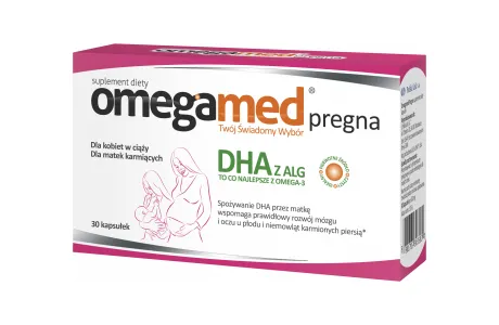 Omegamed Pregna DHA, 30 kapsułek