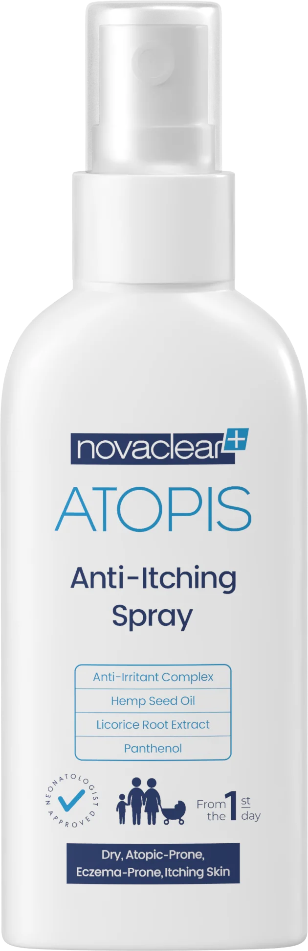 Equalan Novaclear Atopis Anti Itching Spray spray przeciwświądowy, 100 ml