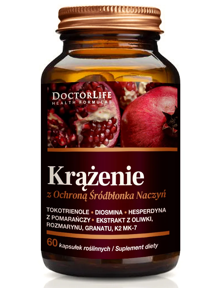 Doctor Life Krążenie z ochroną śródbłonka naczyń, 60 kapsułek
