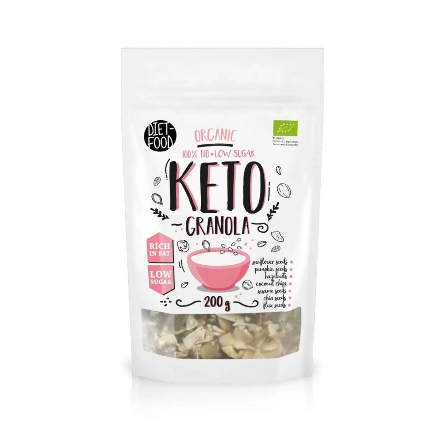 DIET-FOOD Granola Keto 200 g