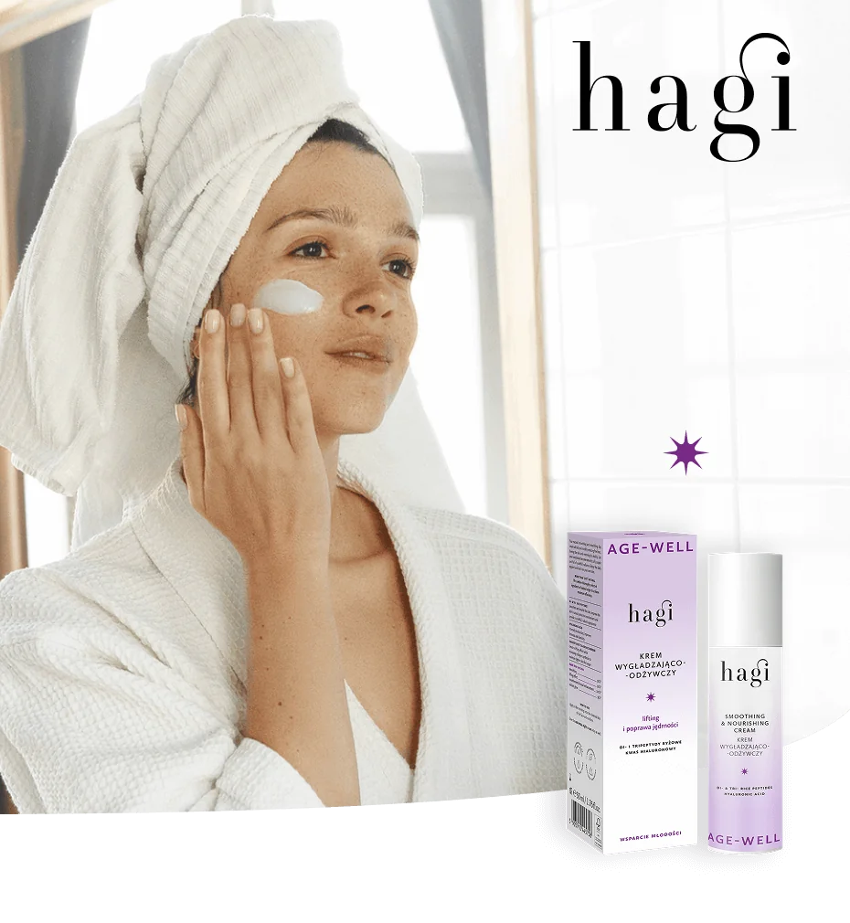 Hagi Age-well krem wygładzająco-odżywczy na dzień, 50 ml