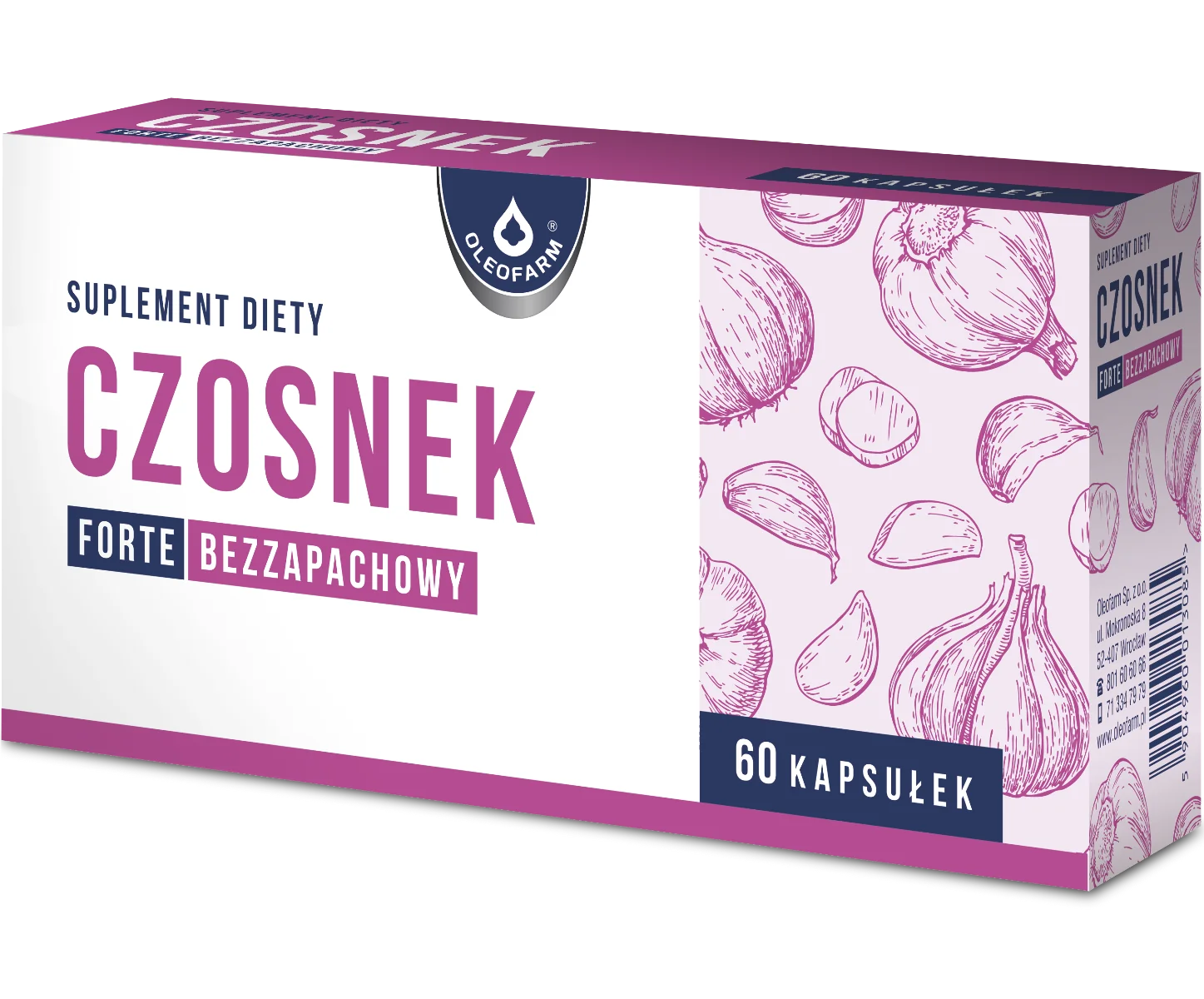 Czosnek Forte 60 kapsułek