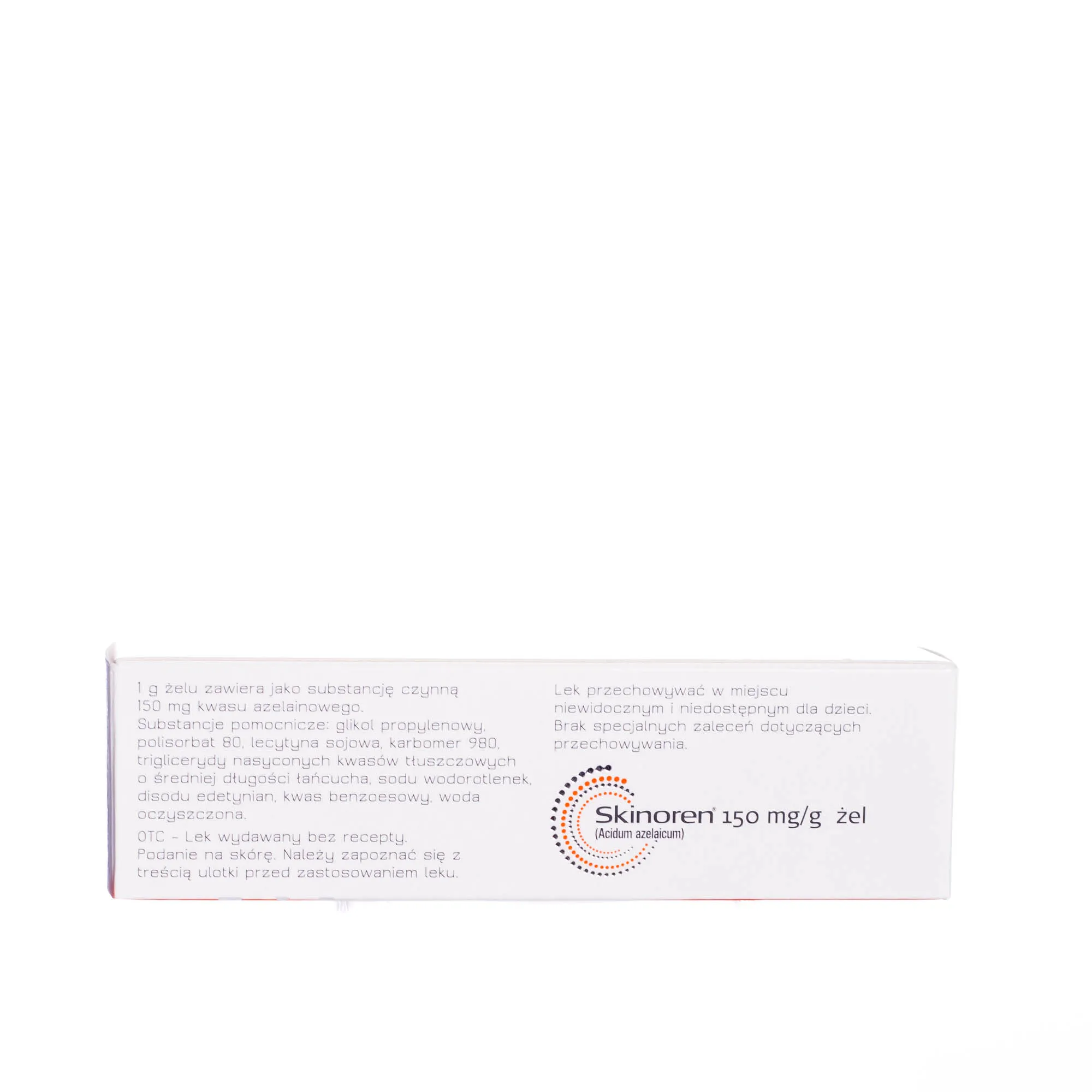 Skinoren, Acidum azelaicum, 150 mg/g żel, 30 g żelu 